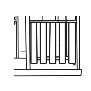 cubby house attachment - balustrade